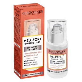 Ser Antirid Intensiv Melcfort Supreme Care, Gerocossen Laboratoires, 30 ml la reducere