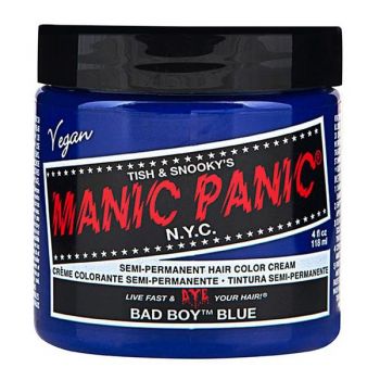 Vopsea Directa Semipermanenta - Manic Panic Classic, nuanta Bad Boy Blue, 118 ml ieftina