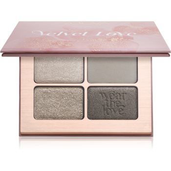 ZOEVA Velvet Love Eyeshadow Quad paletă cu farduri de ochi