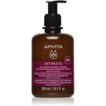 Apivita Intimate Lady Creamy Cleanser Gel delicat pentru igiena intima pentru utilizarea de zi cu zi