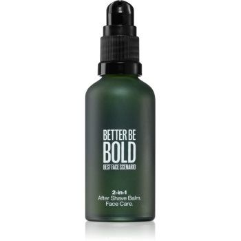Better Be Bold Best Face Scenario balsam după bărbierit și cremă hidratantă pentru față 2 în 1