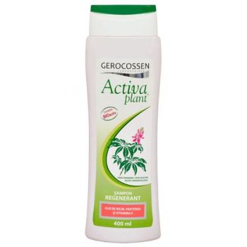 Sampon Regenerant Activa Plant cu Ulei de Ricin, Pantenol si Vitamine E, Gerocossen, 400 ml