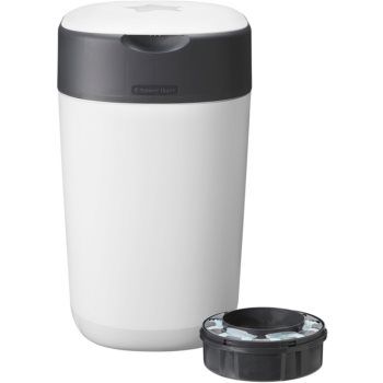 Tommee Tippee Twist & Click White coș pentru scutece + casetă de rezervă