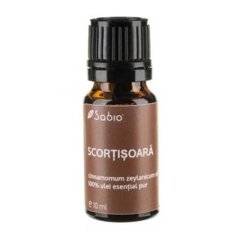 Ulei 100% pur esențial Scorțișoară, 10 ml, Sabio