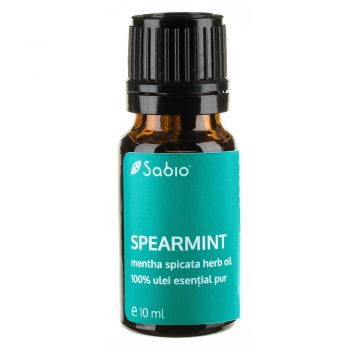Ulei 100% pur esențial Spearmint, 10 ml, Sabio