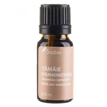 Ulei 100% pur esențial Tămâie, 10 ml, Sabio