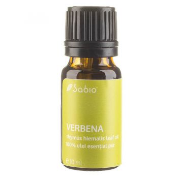 Ulei 100% pur esențial Verbena, 10 ml, Sabio
