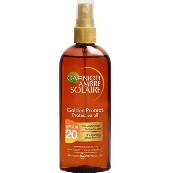 Ulei de plaja Garnier Ambre Solaire Golden Protect Sun Oil SPF20, 150 ml ieftina