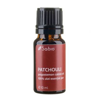 Ulei esențial patchouli pur, 10 ml, Sabio