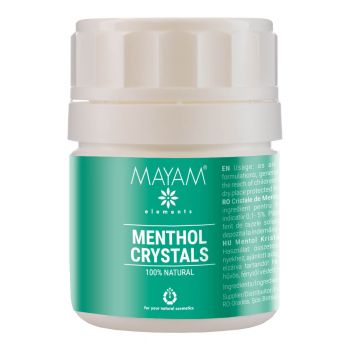 Cristale de mentol M-1416, 25 gr, Mayam