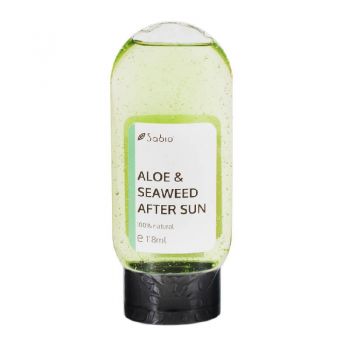 Gel After Sun cu Aloe și Alge, 118 ml, Sabio