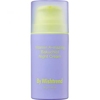 Crema de noapte pentru fata Vitamin A-mazing Bakuchiol, 30 ml, byWishtrend