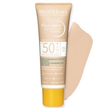 Fluid Cover Touch cu SPF50+ foarte deschis Photoderm, 40 g, Bioderma