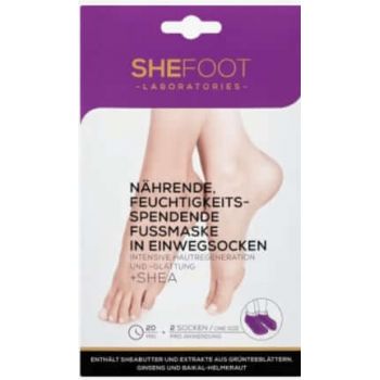 SHEFOOT Mască regenerantă pentru picioare, 1 buc