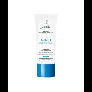 Fond de ten pentru tenul acnee Aknet Comfort Cover 103 beige, SPF 30, 30 ml, BioNike