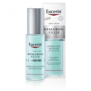 Ser booster cu textura lejera cu efect triplu anti-imbatranire Hyaluron Filler, 30 ml, Eucerin