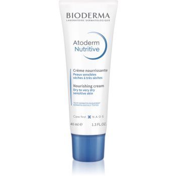 Bioderma Atoderm Nutritive crema de zi pentru piele uscata si sensibila