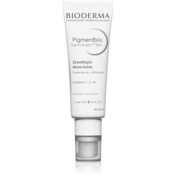 Bioderma Pigmentbio Daily Care SPF 50+ crema de albire pentru petele pigmentare SPF 50+ la reducere
