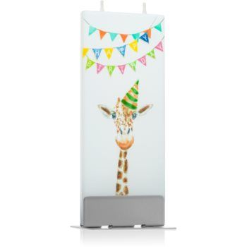 Flatyz Greetings Happy Birthday Giraffe lumanare