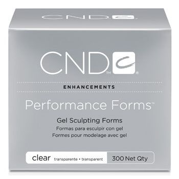 Forme Sculptare CND Performance Clear 300buc