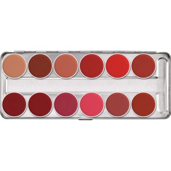 Paleta rujuri Kryolan 12 Nuante Clasic 2 48g