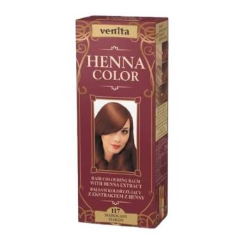 Balsam Colorant cu Extract de Henna Color Venita, Henna Sonia, Nr. 117 Mahon, 75 ml ieftin