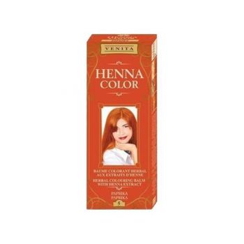 Balsam Colorant cu Extract de Henna Color Venita, Henna Sonia, Nr. 5 Paprika, 75 ml