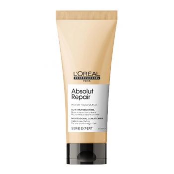 Balsam Reparator pentru Par Deteriorat - L'Oreal Professionnel Serie Expert Absolut Repair Gold Professional Conditioner, 200 ml