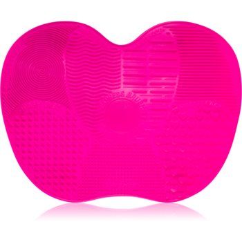 Lash Brow Silicone Make-up Brush Wash Matte Pink suport pentru curățarea pensulelor de firma original