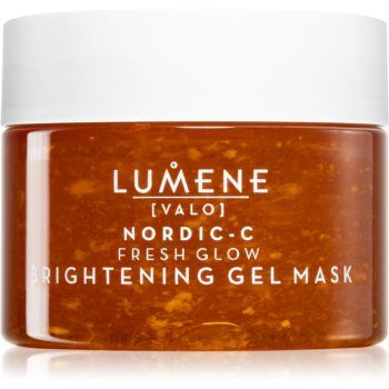 Lumene Nordic-C [VALO] Fresh Glow masca iluminatoare pentru strălucirea și netezirea pielii
