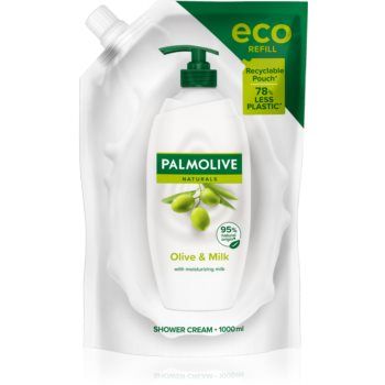 Palmolive Naturals Milk & Olive gel de dus anti-stres rezervă