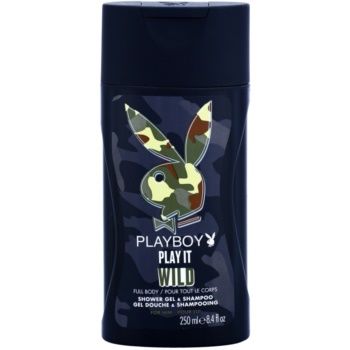 Playboy Play it Wild gel de duș pentru bărbați ieftin