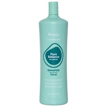 Sampon Purifiant si Echilibrant Antimatreata - Fanola Vitamins Pure Balance Be Complex Shampoo, 1000 ml