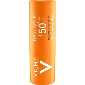 Vichy Capital Soleil Idéal Soleil Stick pentru a proteja zonele sensibile și a buzelor SPF 50+