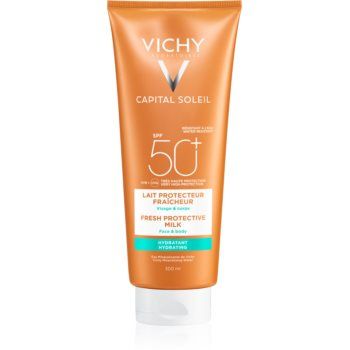 Vichy Capital Soleil lapte de protectie pentru fata si corp SPF 50+ de firma originala