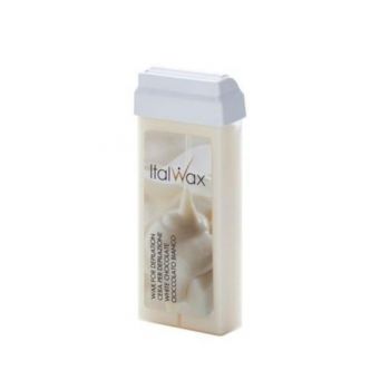 Ceara epilat cartus Ciocolata Alba Italwax, 100 ml