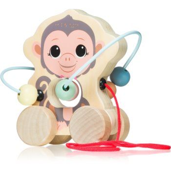Jouéco The Wildies Family Monkey jucărie cu activități din lemn