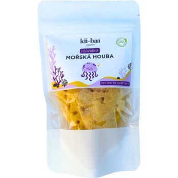 kii-baa® organic Natural Sponge Wash burete natural pentru bebeluși