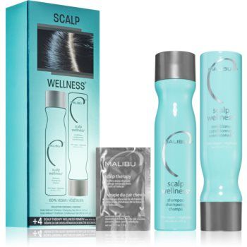 Malibu C Scalp Wellness Collection set pentru un scalp uscat la reducere