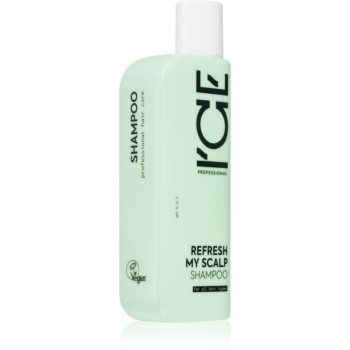 Natura Siberica ICE Professional Refresh My Scalp șampon detoxifiant pentru curățare