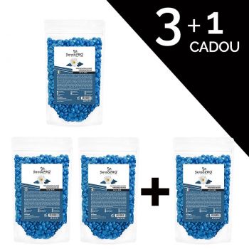 Set 3+1 Gratuit Ceara Epilat Elastica Granule SensoPRO Milano Azulene, 100g la reducere