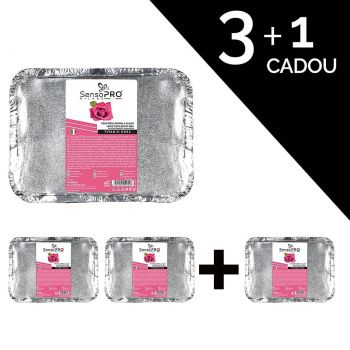 Set 3+1 Gratuit Ceara Epilat Traditionala SensoPRO Milano Titanio Rosa, 500g la reducere