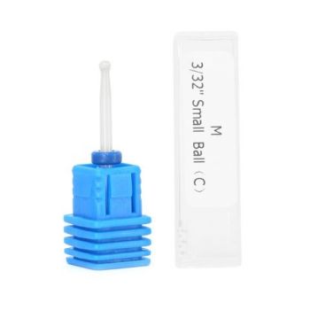 Bit Ceramica pentru Cuticula, Albastru, M 3/32 Small Ball (M) la reducere