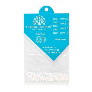 Cristale unghii Swarovski Global Fashion Diamond - White/Blue ieftin