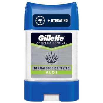 Deodorant Antiperspirant Gel Stick - Gillette Antiperspirant Gel Aloe, 70 ml la reducere