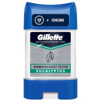 Deodorant Antiperspirant Gel Stick - Gillette Antiperspirant Gel Eucalyptus, 70 ml