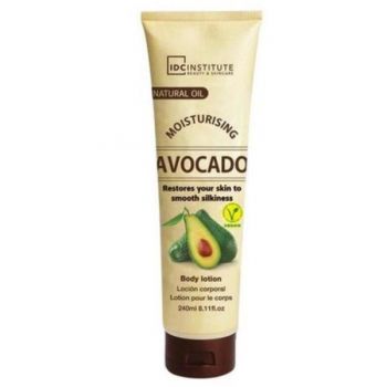 Lotiune de corp vegana cu ulei de avocado IDC Institute 80153, 240 ml
