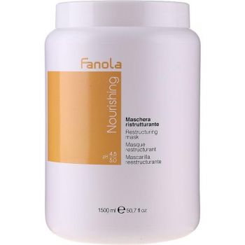 Masca Restructuranta pentru Par Uscat - Fanola Nourishing Mask, 1500ml