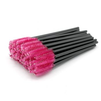 Perii pentru extensii gene set 50 buc - Dark pink ieftin