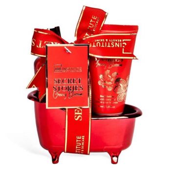 Set ingrijire corporala Secret Stories Cherry Blosom IDC Institute 44018, 150 ml